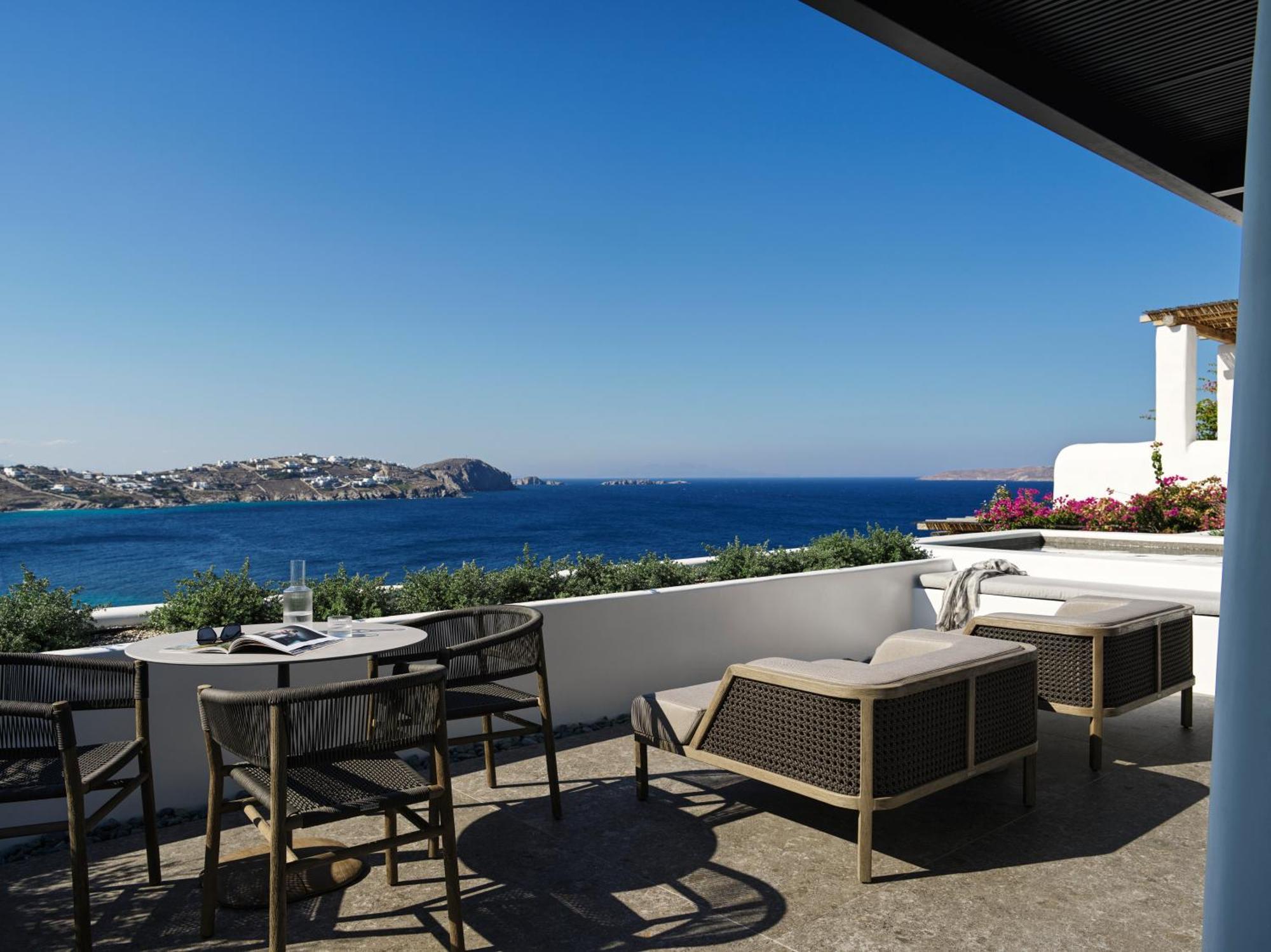 Noima Boutique Hotel Mykonos Agios Ioannis Diakoftis Eksteriør bilde