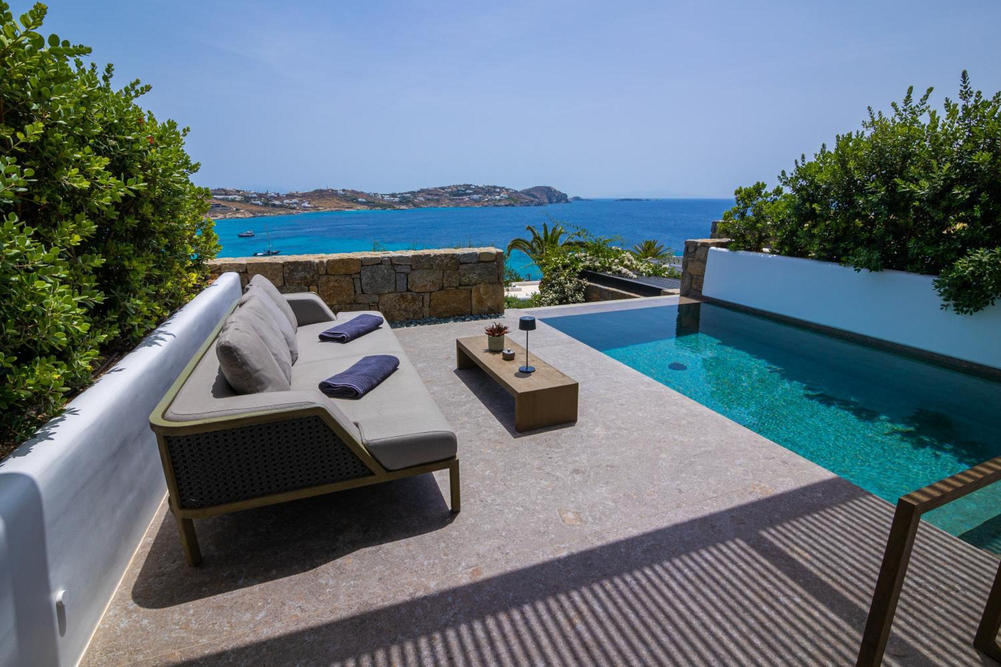 Noima Boutique Hotel Mykonos Agios Ioannis Diakoftis Eksteriør bilde